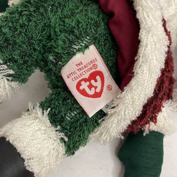 Ty Attic Treasures Teddy Bear in Santa Suit - Picture 10 of 11